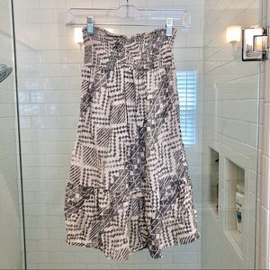 Casual Strapless Dress